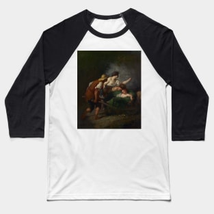 Return from the Fields by Jean-Francois Millet Baseball T-Shirt